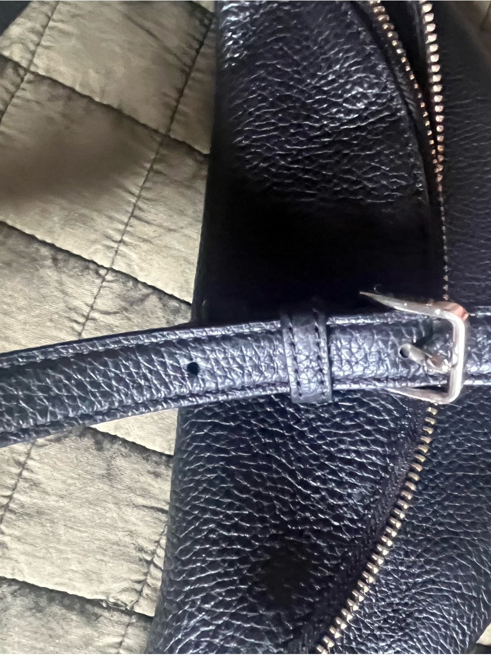kate spade Black Pebbled Leather Fanny belt Crossbody bag - Picture 5 of 5